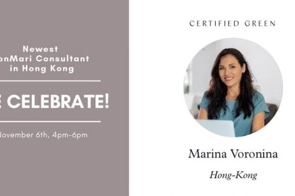 We Celebrate! The Newest KonMari Consultant in Hong Kong